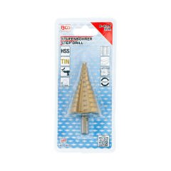 BGS 1615 Kademeli Matkap Ucu TiN Kaplı 6-40.5 mm