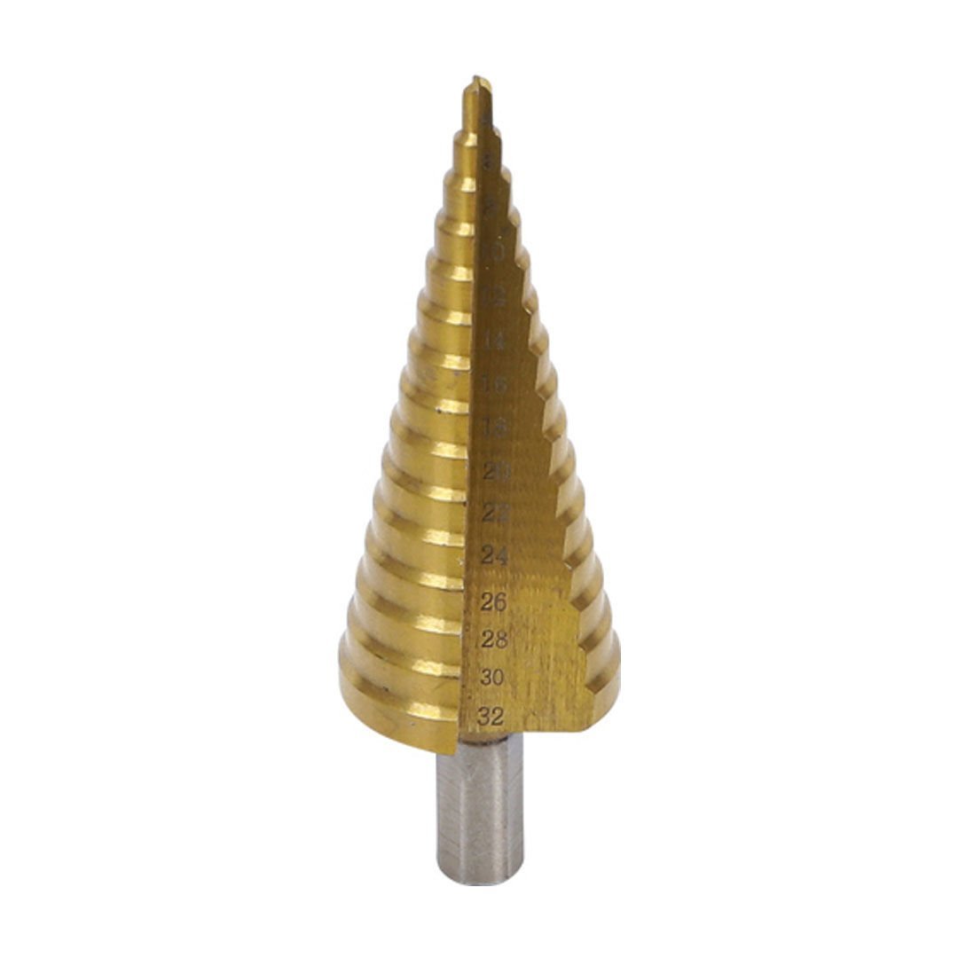 BGS 1619 Kademeli Matkap Ucu TiN Kaplı 4-32 mm