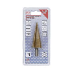 BGS 1619 Kademeli Matkap Ucu TiN Kaplı 4-32 mm