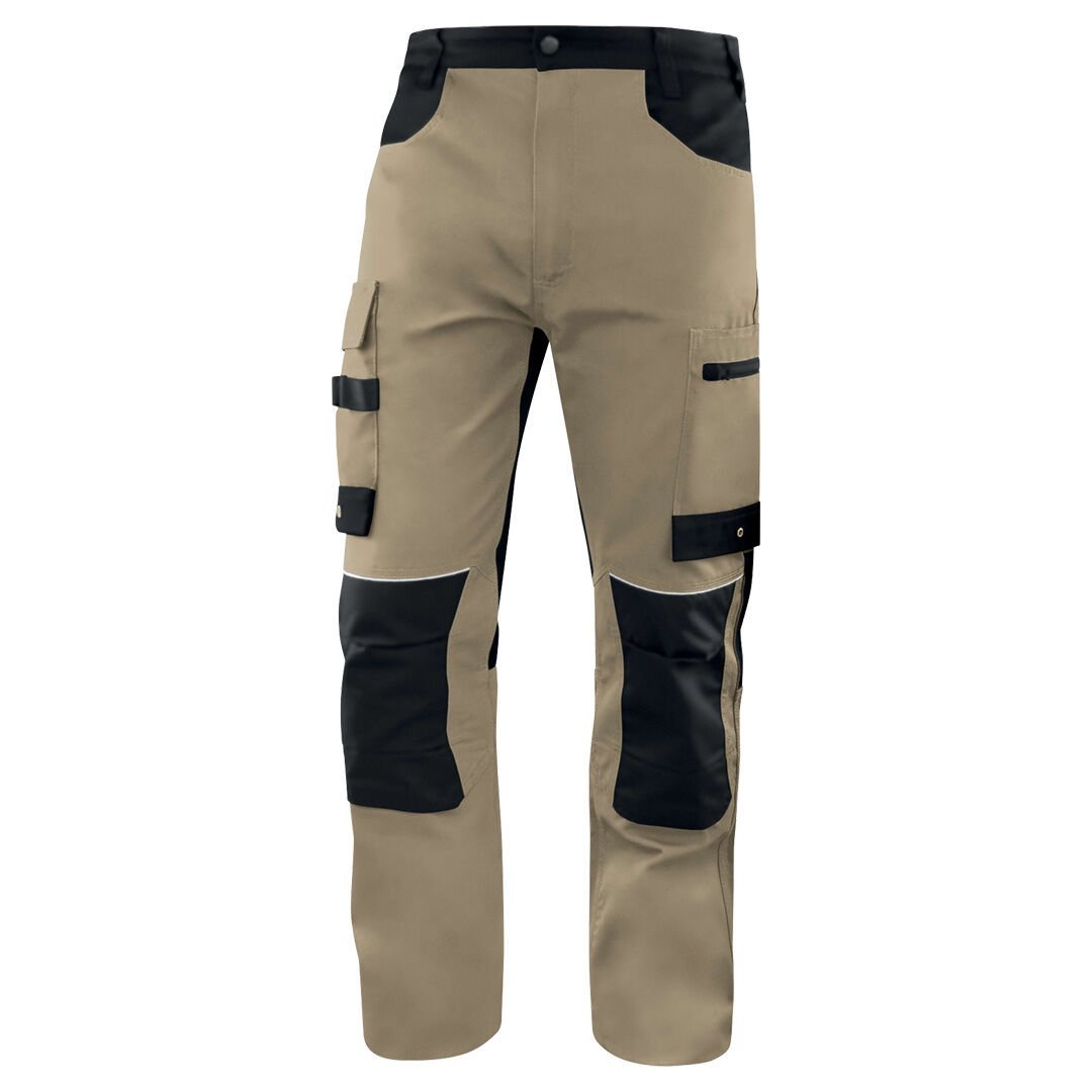 Delta Plus MACH 5 Bej/Siyah Çok Çepli Taktik İş Pantolonu