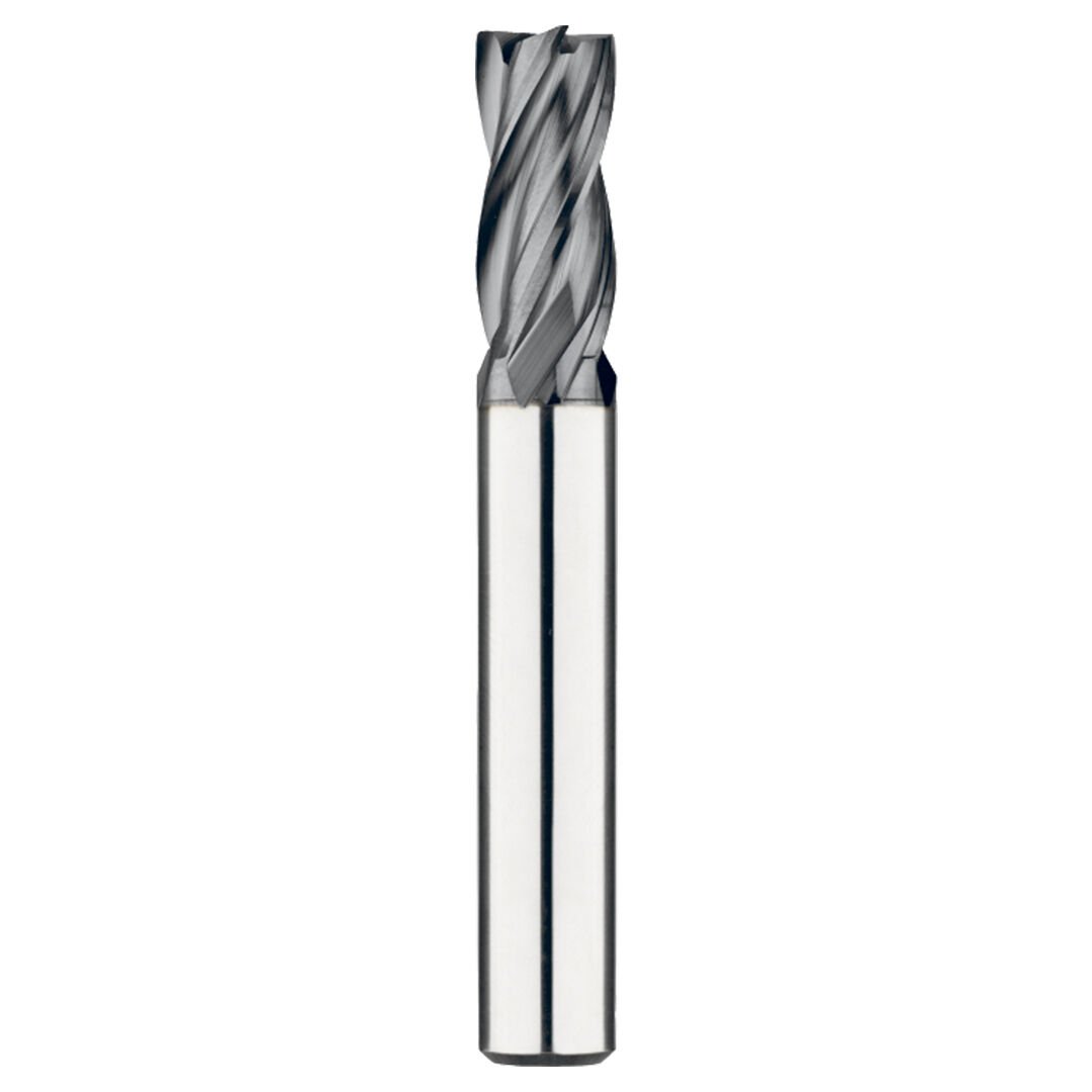 Teknik Drill's 4 Ağız 40-60 HRC Uzun Sert Freze 5 mm