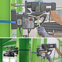 Eibenstock EHB 32/4.2 + B32.1 Ağır İş Tipi Şase Manyetik Matkap Seti