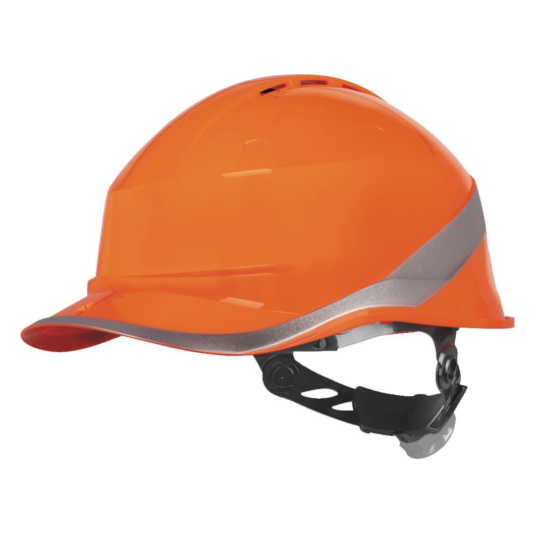 DeltaPlus DİAMOND VI Wind Yüksek Görünümlü Ayarlanabilir Baret Turuncu