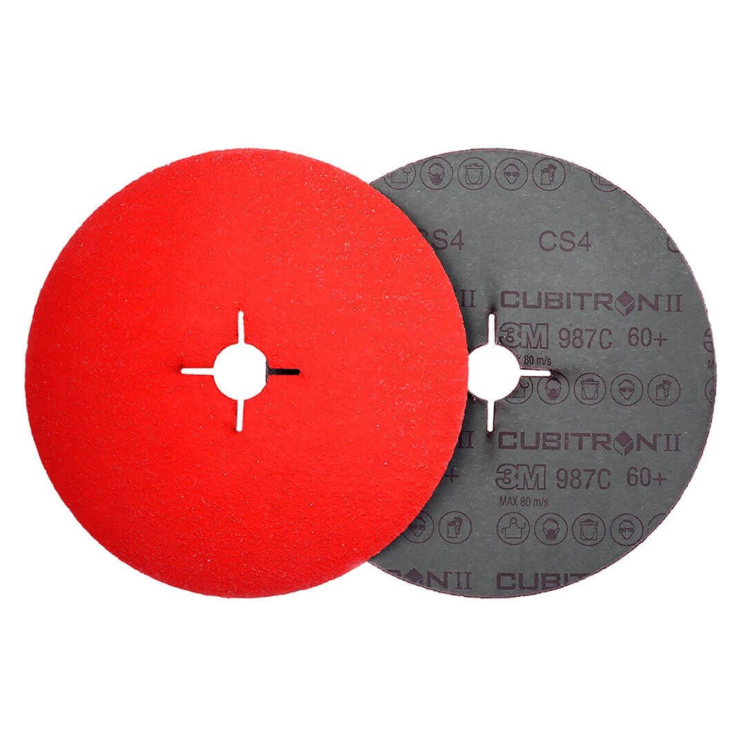 3M™ Cubitron™ II Fiber Disk 987C, 115 mm x 22 mm 60+