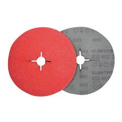 3M™ Cubitron™ II Fiber Disk 987C, 115 mm x 22 mm 80+