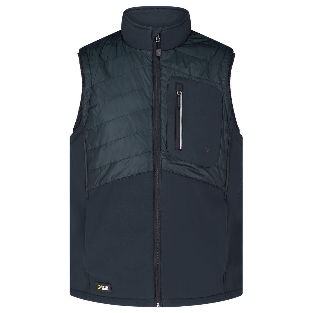 Safety Jogger OAK METAL MAVİ Rüzgara Dayanıklı Yelek