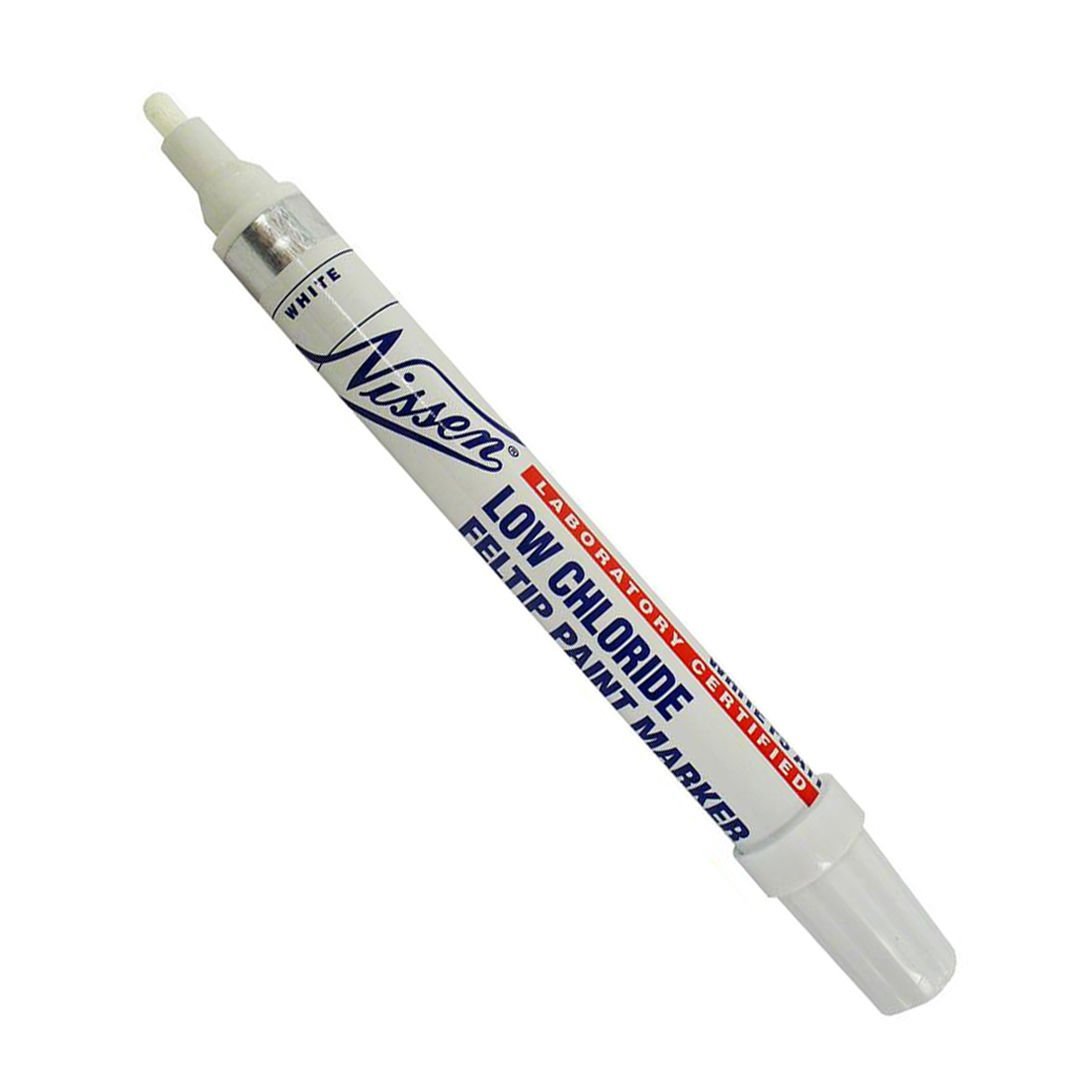 Nissen Feltip Paint Metal Markalama Kalemi Beyaz