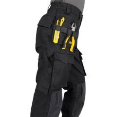 Safety Jogger ELM Siyah Çok Cepli Taktik İş Pantolonu
