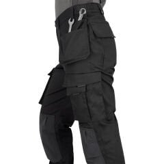 Safety Jogger ELM Siyah Çok Cepli Taktik İş Pantolonu