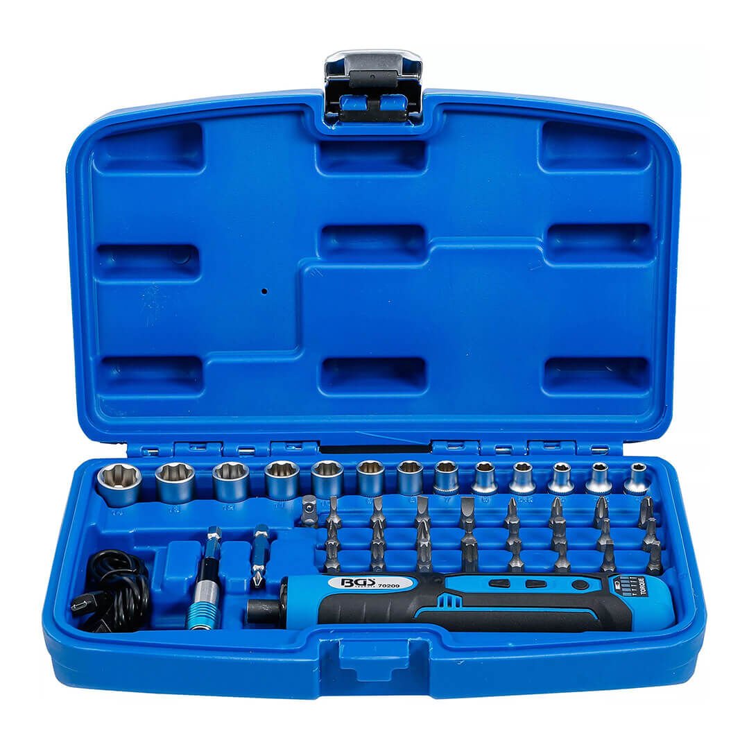 BGS 70209 Akülü Tornavida Lokma ve Bits Seti 41 Parça