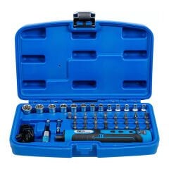 BGS 70209 Akülü Tornavida Lokma ve Bits Seti 41 Parça
