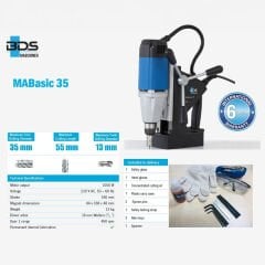BDS MABasic 35 Manyetik Matkap Makinesi