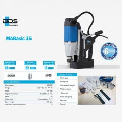 BDS MABasic 35 Manyetik Matkap Makinesi