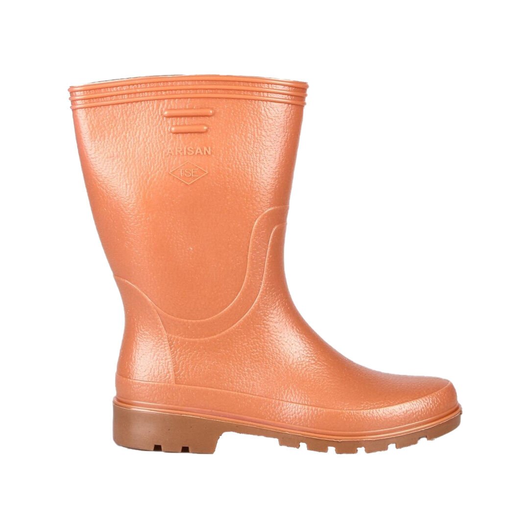 Arısan Kahverengi Kısa Krep Çizme